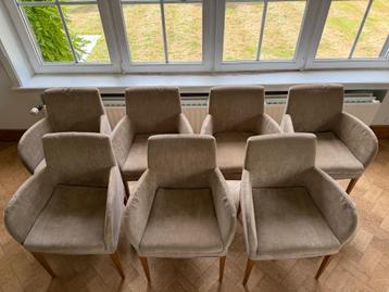 Set Arketipo eetkamerstoelen, Autres couleurs, Enlèvement, Tissus, Cinq, Six Chaises ou plus