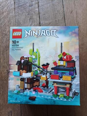 Lego Ninjago 40706 Miniatuurmarkten City Markets Nieuw beschikbaar voor biedingen