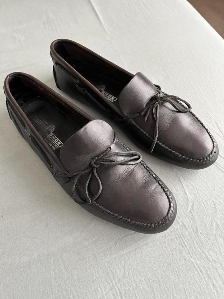 Car Shoe Chaussures de conduite en cuir italien - Taille 46, Vêtements | Hommes, Chaussures, Porté, Espadrilles et Mocassins, Noir
