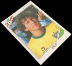 Panini WK 86 Mexico Zico # 250 Brazilië Sticker 1986, Zo goed als nieuw, Verzenden