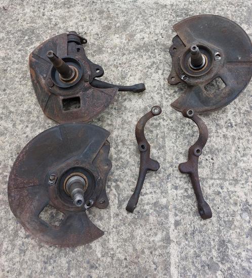 Originele Opel Rekord C voorassen + naven, Auto-onderdelen, Remmen en Aandrijving, Opel, Gebruikt, Ophalen of Verzenden