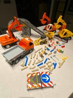 Playmobil constructie transportband graafmachines, Ophalen of Verzenden, Zo goed als nieuw