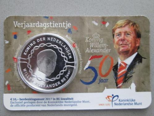10 euro Nederland 2017 in coincard, Timbres & Monnaies, Monnaies | Europe | Monnaies euro, Monnaie en vrac, 10 euros, Autres pays