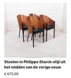Stijlvolle stoelen  , Philippe Starck - stijl , mid century, Ophalen