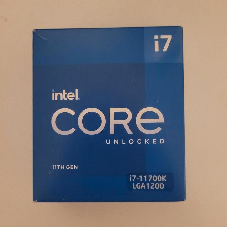 Processeur Intel Core i7-11700K, Computers en Software, Processors, Zo goed als nieuw, 8-core, 4 Ghz of meer, Ophalen of Verzenden