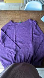 PULL VIOLET TAILLE L OU M, Vêtements | Femmes, Pulls & Gilets, Taille 42/44 (L), Enlèvement ou Envoi, Porté, BENETTON