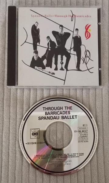Spandau Ballet cd Through The Barricades beschikbaar voor biedingen