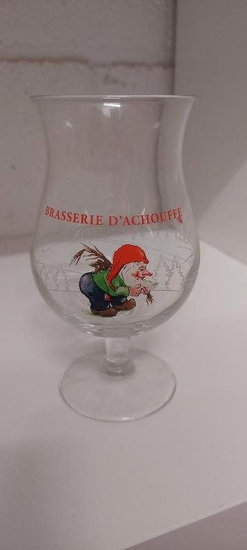 Verre achouffe 25cl M18, Enlèvement ou Envoi, Comme neuf