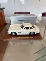 Burago Mercedes Benz 300SL - 1954 - 1/18 nickel en boîte, Ophalen of Verzenden, Zo goed als nieuw, Auto, Burago