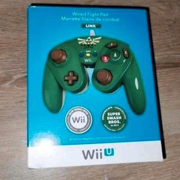 Wiiu fight pad Link beschikbaar voor biedingen