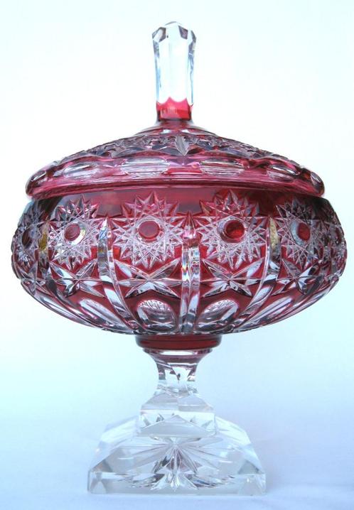 Zeer mooie millieux de table Boheems., Antiek en Kunst, Antiek | Schalen, Ophalen