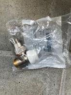 Begetube radiatorkraan haaks M24 x 1/2”M.kap 130.050.052 (4s, Doe-het-zelf en Bouw, Ophalen of Verzenden, Nieuw, Overige typen