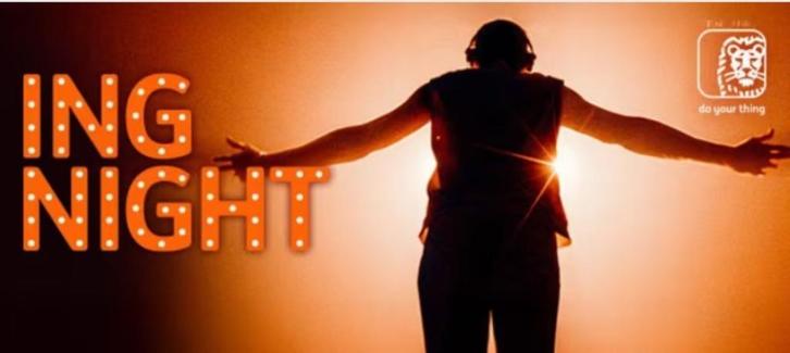 E-tickets voor 2 ING NIGHT 22/11 - 20 EUR, Tickets en Kaartjes, Concerten | Pop, November