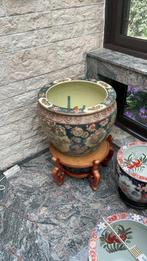 Grote Chinese Bloempot, Antiquités & Art, Antiquités | Porcelaine, Enlèvement
