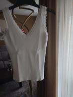 Nouveau haut blanc « MORGAN » : e, Enlèvement ou Envoi, Taille 42/44 (L), Blanc