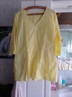 blouse d"été dame, Gedragen, Maat 46/48 (XL) of groter, Ophalen, Geel