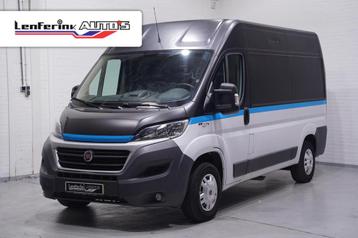 Fiat Ducato 2.3 MultiJet 130 pk L2H2 Navi, Camera Trekhaak,, Auto's, Wit, Bedrijf, 166 g/km, Parkeersensor