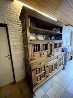 meuble/ vaisselier en chêne massif, Maison & Meubles, 150 à 200 cm, Comme neuf, Avec tiroir(s), Chêne