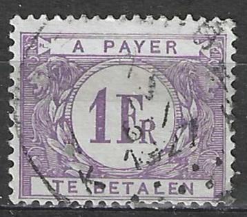 Belgie 1922 - OBP 43aTX - Takszegel 1 F. (ST) beschikbaar voor biedingen