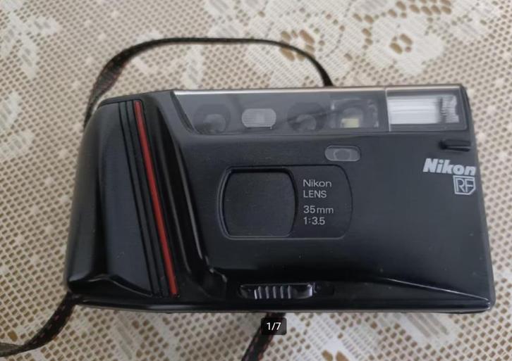 Nikon RF 35mm filmcamera – erfstuk, Audio, Tv en Foto, Fotocamera's Analoog, Gebruikt, Compact, Nikon, Ophalen