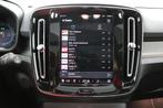 (1YVN040) VOLVO XC40, Auto's, Automaat, 408 pk, Zwart, Leder