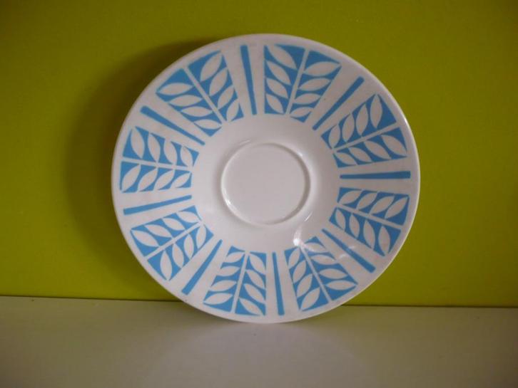 Eenzaam vintage fifties boch onderzet bordje ondertas, Antiek en Kunst, Antiek | Servies los, Ophalen of Verzenden