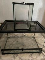 Terrarium te koop 2 stuks, Dieren en Toebehoren, Ophalen of Verzenden, Zo goed als nieuw