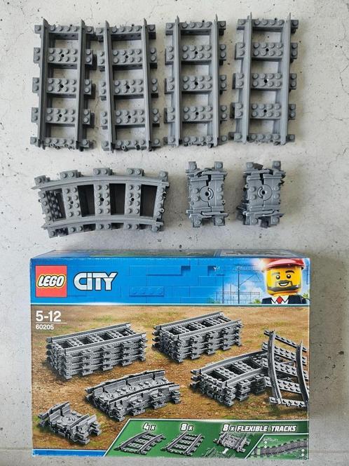 Lego city  60205 extra sporen, Kinderen en Baby's, Speelgoed | Duplo en Lego, Zo goed als nieuw, Lego, Ophalen of Verzenden