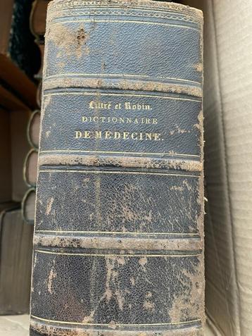 Dictionnaire de médecine Litre et Robin, Livres, Enlèvement, Utilisé, Sciences naturelles