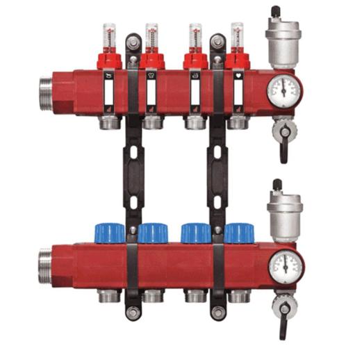 Vloerverwarming Collector Radson - 5 groepen, Doe-het-zelf en Bouw, Verwarming en Radiatoren, Nieuw, Overige typen, 800 watt of meer