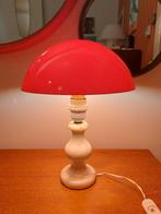 Space Age oranje mushroom tafellamp, 1970s, Enlèvement, Comme neuf, Mid-century, Spot de sol
