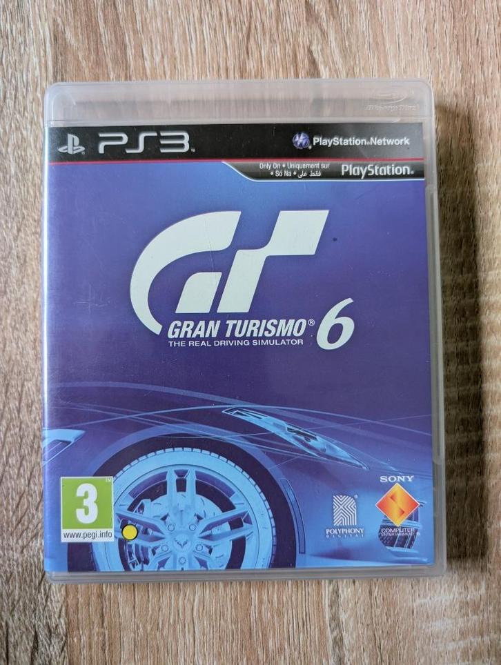 PS3 Gran Turismo 6, Games en Spelcomputers, Games | Sony PlayStation 3, Gebruikt, Racen en Vliegen, 2 spelers, Vanaf 3 jaar, Ophalen of Verzenden