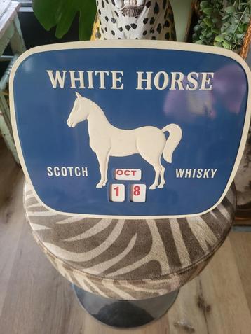 White horse kalender beschikbaar voor biedingen
