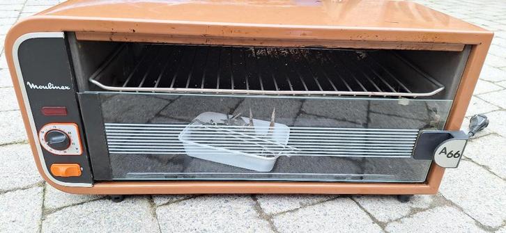 Four Moulinex avec tourne broche, Elektronische apparatuur, Ovens, Gebruikt, Vrijstaand, Oven, Minder dan 45 cm, 60 cm of meer