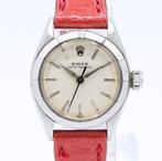 Authentieke Rolex Oyster Perpetual 6623 uit 1962, Polshorloge, Ophalen of Verzenden, Leer, Gebruikt