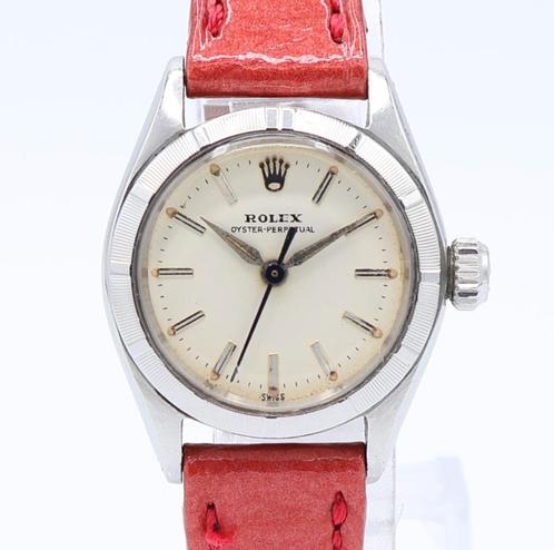 Authentieke Rolex Oyster Perpetual 6623 uit 1962, Handtassen en Accessoires, Horloges | Heren, Gebruikt, Polshorloge, Rolex, Staal