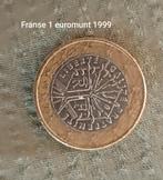 1 euro Frankrijk 1999, Postzegels en Munten, Munten | Europa | Euromunten, Ophalen, Frankrijk, 1 euro