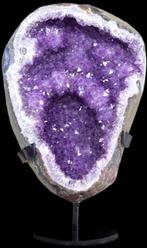 Amethyst Brok Edelsteen Amethyste Amethist Uruguay Geode, Collections, Minéraux & Fossiles, Envoi