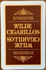 Strooier RITMEESTER WILDE CIGARILLOS, Ophalen of Verzenden, Zo goed als nieuw, Speelkaart(en)