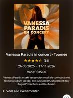 Vanessa Paradis, Tickets en Kaartjes