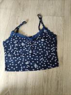 crop top maat S in nieuwstaat, Kleding | Dames, Topjes, Blauw, Ophalen of Verzenden, Zo goed als nieuw, Maat 36 (S)