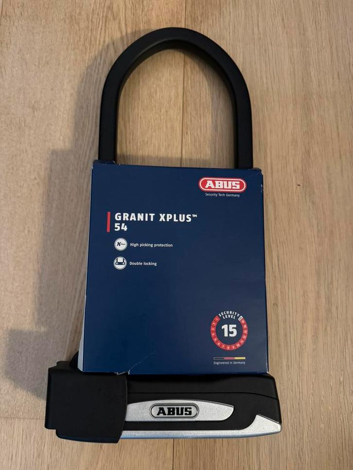 ABUS Granit X-Plus beugelslot 54/160HB300 - NIEUW - 15/15, Fietsen en Brommers, Fietsaccessoires | Fietssloten, Nieuw, Beugelslot