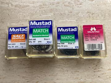 Mustad haken beschikbaar voor biedingen