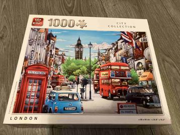 Puzzel Londen - 1000 stukken beschikbaar voor biedingen