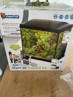 Witte aquarium, Dieren en Toebehoren, Ophalen, Zo goed als nieuw
