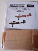 Xtradecal Fieseler Fi 156 Storch & MS 500 decals, Overige merken, 1:72 tot 1:144, Nieuw, Ophalen of Verzenden
