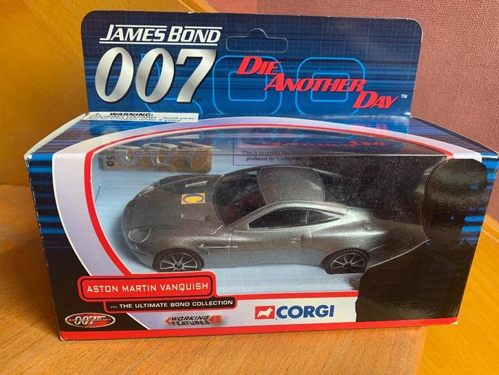 Corgi James Bond 007 Aston Martin Vanquish, Hobby en Vrije tijd, Modelauto's | 1:32, Nieuw, Auto, Corgi, Ophalen of Verzenden