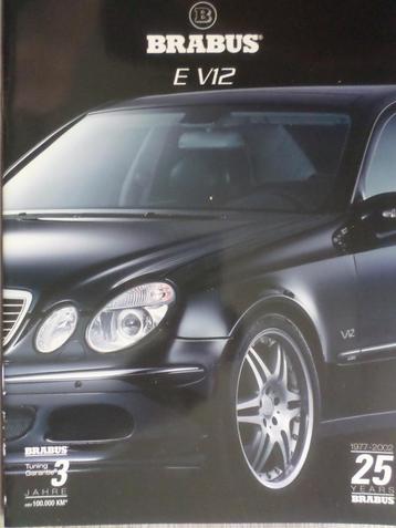 Brochure de la Mercedes Brabus Classe E V12