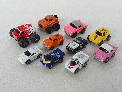 Lot van 10 KO Micro Machines met o.a. 5 Funrise auto's, Kinderen en Baby's, Speelgoed |Speelgoedvoertuigen, Gebruikt, Ophalen of Verzenden