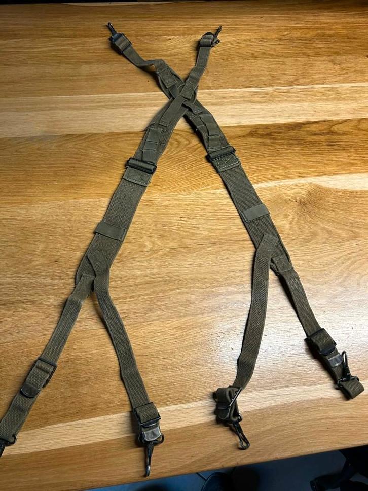WWII - harnais U.S. couleur O.D. 7 en très bon état, Verzamelen, Militaria | Tweede Wereldoorlog, Overige soorten, Verzenden